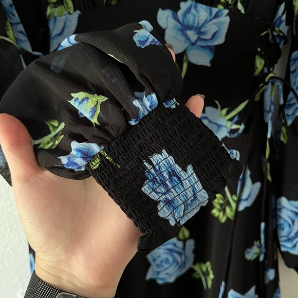 {Free People} Brand New Samantha Lace Up Mini Dress - Picture 9 of 12